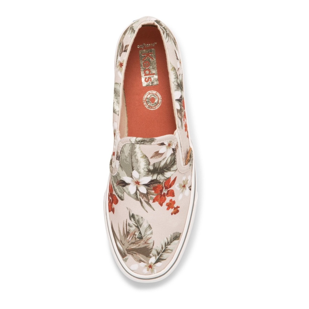 Keds jump kick slip shoes—tropical